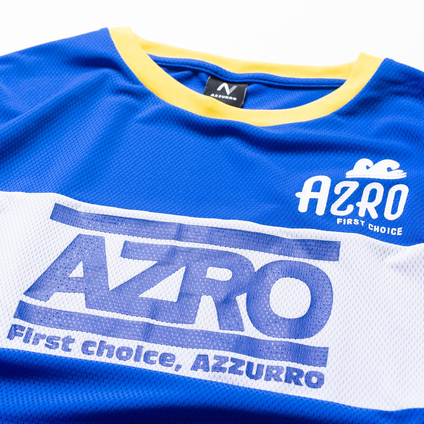 AZZURRO/FLAG FISHING LONG SLEEVE TEE