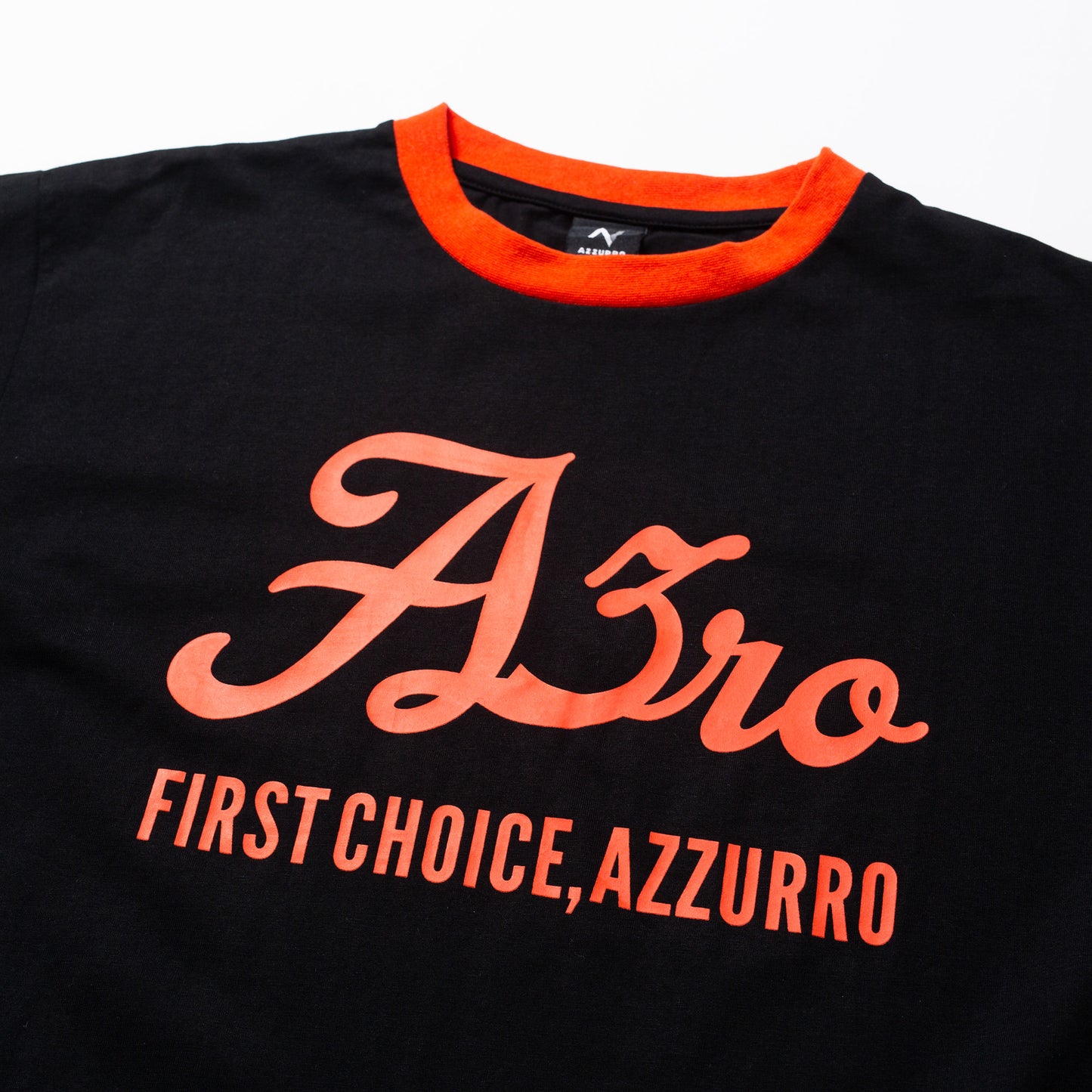 Azzurro/Logo Print Tee